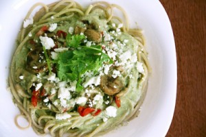 pasta-salsapoblano