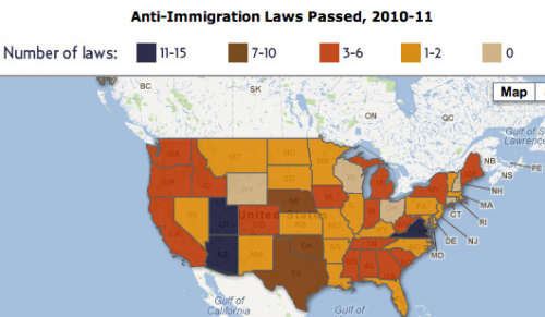 164 Anti-Immigration Laws Passed Since 2010? A MoJo Analysis. | Mother Jones