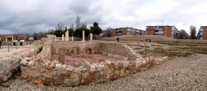 Remnants of the old Roman city Complutum, now Alcalá de Henares, Madrid, Spain.
