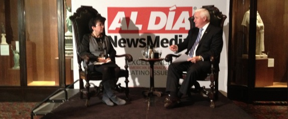 Al Dia interviews Gov. Corbett
