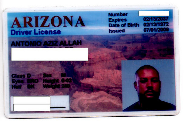 Arizona Drivers License