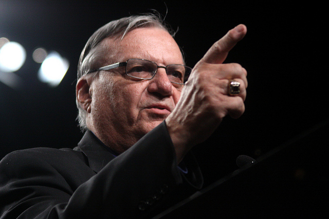 joe arpaio points