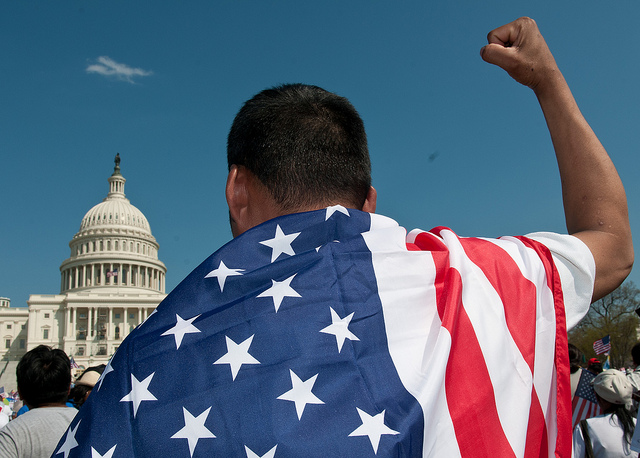 capitol immigration march